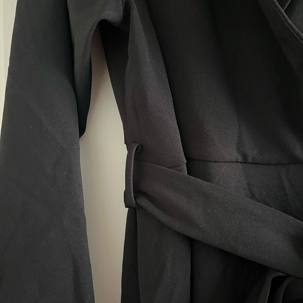 ASOS Black Suit Style Jumpsuit - Picture 3 of 4